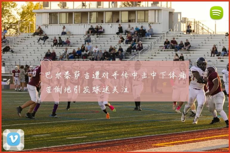 巴尔泰萨吉遭对手传中击中下体痛苦倒地引发球迷关注